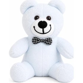 Resim MERIVIA Sevimli Peluş Ayı Oyuncak & Uyku Arkadaşı 25 cm Beyaz Renk 