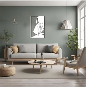 Resim Metal Dekor Star Wars 1 Metal Duvar Tablosu Pop Art 