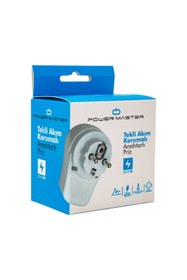 Resim Karaca Arıcılık 10 Amper - 2510 Watt Tekli Beyaz Anahtarlı Akım Korumalı Priz İnternet Satışı 100tl Altı Yasak 
