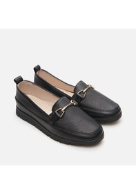 Resim Hotiç Hakiki Deri Siyah Kadın Loafer 01ayh286000a100 Siyah 