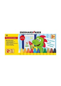 Resim Eberhard Faber Wax Crayons Cama Yazan Pastel Boya 12Li 524112 