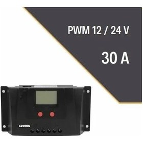 Resim 30 Amper Solar Şarj Regülatörü Şarj Kontrol Cihazı 