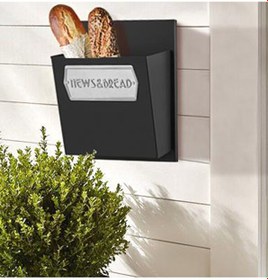 Resim Siyah Galvaniz Kaplama Ekmek ve Gazetelik 