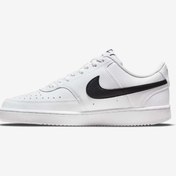 Resim Nike Court Vision Low Next Nature Kadın Beyaz Sneaker 