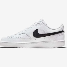 Resim Nike Court Vision Low Next Nature Kadın Beyaz Sneaker 