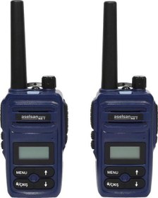 Resim 12 Km Pil Ve Şarj Dahil İkili El Telsizi PM-985 PMR 