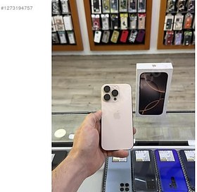 Resim Apple iPhone 16 Pro İkinci El YD | 128 GB | Çöl Titanyum 