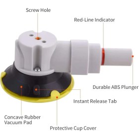 Resim Karva Manuel Vantuz Pompa Kamera ve Göçük Düzeltme Vantuzu 
