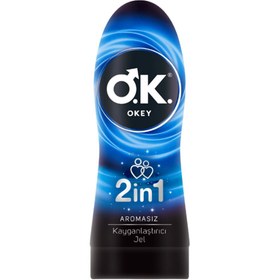 Resim Okey Kayganlaştırıcı Jel 2in1 Aromasız 200 ml 
