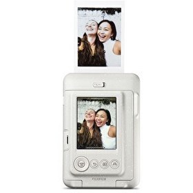 Resim Fujifilm Instax Mini LiPlay Misty White Fotoğraf Makinesi 