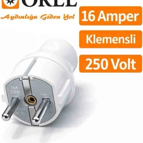 Resim Orel Klemensli Topraklı Erkek Fiş 