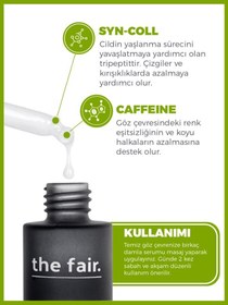 Resim The Fair. Caff-B3 Eye Illume Vegan Göz Serumu Koyu Halka ve Kırışıklık Karşıtı Aydınlatıcı 30 ml 