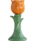 Resim Homyl Yemek Masası Tatil Yıldönümü Için Şam Tutucu Seramik 7,1x14,7 Cm 