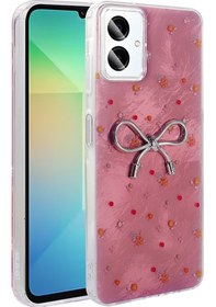 Resim Samsung Galaxy Uyumlu A06 Kılıf Kamera Korumalı Figürlü Ponti Silikon Kapak 