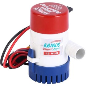 Resim 12V Sintine Pompası, Dayanıklı ve Güçlü Su Tahliye Cihazı, Kolay Kullanım, Yüksek Performans 