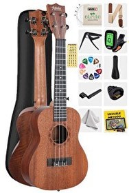 Resim Midex SPA-235M Kaliteli Maun Concert Ukulele Seti 