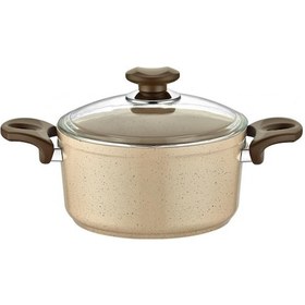 Resim Gülsan Safran Granit Derin Tencere 22 CM 