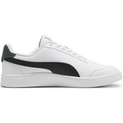Resim Puma 30966830 Shuffle Erkek Günlük Spor Ayakkabı Beyaz - Siyah 