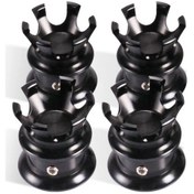 Resim Hightower 4 Adet Siyah Motor Taç Başlığı Kapakları Xl883 Dyna Big Twin 1340 Evo Sportster Twin Cam 