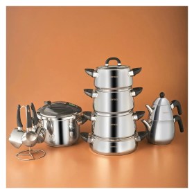 Resim Karaca Tokyo Powersteel 316+ Çelik 17 Parça Çeyiz Seti 