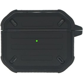 Resim Nettech - Apple Uyumlu AirPods 3.nesil AirPods Tank Arka Koruma Kılıf - Yeşil Yeşil 