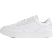 Resim Tommy Hilfiger Kadın Sneaker Fw0fw08689ybs Beyaz 