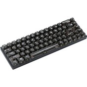 Resim Cbtx T-wolf T40 150 CM Şeffaf Tuş Kapaklı Kablolu Mekanik Klavye 
