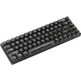 Resim Cbtx T-wolf T40 150 CM Şeffaf Tuş Kapaklı Kablolu Mekanik Klavye 