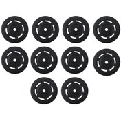 Resim Yue Zhang Ξ Ny Ue Zhang 10x 95mm Siyah Rulman Kasnak Tekerlek Kablo Spor Salonu Ekipmanları Parçası Aşınmaya Dayanıklı Yurt Dışından A 