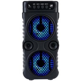 Resim resolut Bluetooth Hoparlör Parti Hoparlörü Karaoke Mikrofon 