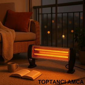 Resim Elektrikli Isıtıcı Ayak Isıtıcı Az Yakan Çok Isıtan Elektrikli Soba 1200 Watt 
