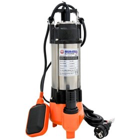 Resim V250f Bıçaksız Drenaj Pompası Bakır Sargılı Termik Korumalı Sargı 0.25kw 0.33hp 