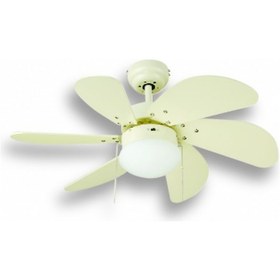 Resim Vanti KCF 281 6 Kanatlı 30" Aydınlatmalı Tavan Vantilatörü 