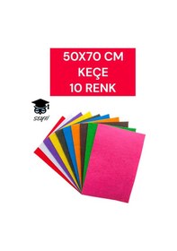 Resim 50x70 Cm Keçe 10 Renk 