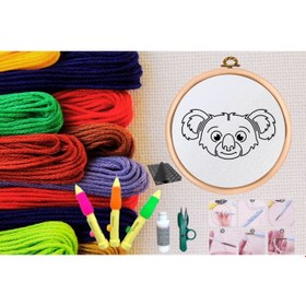 Resim Punch Seti Nakış Seti Kasnaklı Kendin Yap Seti Seri 55 