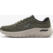Resim Skechers Arch Fit 2.0 Erkek Haki Spor Ayakkabı 232700TK Olbk 