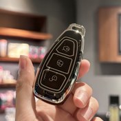 Resim For Ford Akıllı Anahtar Kılıfı Kapak, TPU Koruyucu Kabuk Focus 3 4 ST Mondeo MK3 MK4 Fiesta Fusion Kuga Ecosport için, Dayanıklı Fob Aksesuarı 
