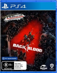 Resim Warner Bros Ps4 Back 4 Blood Playstation 4 Oyun 