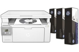 Resim Hp G3Q66A Laserjet Ultra M134A Mono A4 Yazıcı Fotokopi Tarayıcı 
