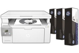 Resim Hp G3Q66A Laserjet Ultra M134A Mono A4 Yazıcı Fotokopi Tarayıcı 