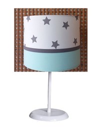 Resim 13 Yıldızlı Yeşil 2.li Set Genç Ve Çocuk Odası Avize Ve Abajur Mint Yeşili 