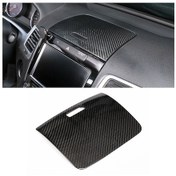 Resim Araba Karbon Fiber Gösterge Paneli Depolama Paneli Çerçeve Volkswagen Touareg 2011-2018 İçin Dekoratif Etiket 1 Adet 