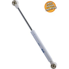 Resim Kutayalp Yapı Dolap Amortisörü 100n 27 Cm Gazlı Piston Kapak Hidroliği Turkuaz 