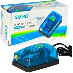 Resim Sobo Akvaryum Hava Motoru Tek Çıkış 3w 3,5 Lt/min Sb-548a 