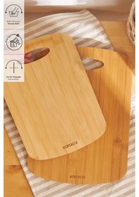 Resim Karaca Defne 2 li Bambu Kesme Tahtası 