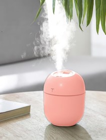 Resim DEMPOWER Oda- Araç Hava Nemlendirici Buhar Makinesi Pembe T Model 