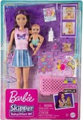 Resim Barbie Bebek Bakıcısı Bebeği ve Aksesuarları FHY97 - HJY33 