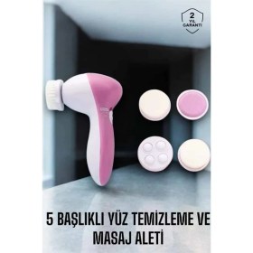 Resim Eco Lounge Taşınabilir Yüz Temizleme Cihazı Masaj, Peeling, Temizlik 5 Başlıklı 