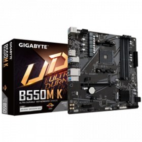 Resim Gigabyte B550m K Ddr4 4733mhz(OC) Hdmı M.2 Dp Matx Am4 