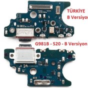 Resim Samsung Uyumlu G981B S20 Usb Şarj Mikrofon Bordu Filmi Full 